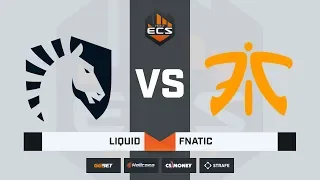 [RU] Team Liquid vs fnatic | Map 3: Mirage | ECS Season 8 Finals