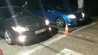 Skoda Octavia A5 RS ET st1 vs Opel Astra OPC H