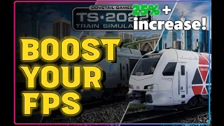 Train simulator classic Fps boost using dxvk! 25% increase in fps