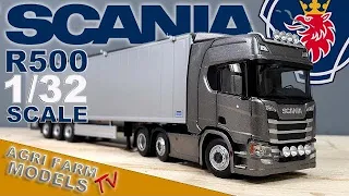 NEW !! SCANIA R500 6x2 & KNAPEN WALKING FLOOR trailer by MarGe | 1/32 Scale