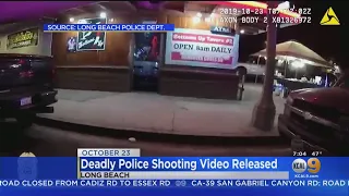 Long Beach Police Release Body Cam Video Of Deadly Bar Shooting