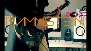 Rammstein - Rammstein (Live) Guitar cover by Robert Uludag/Commander Fordo