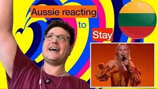 Australian reacting to Lithuania Eurovision 2023 | Monika Linkytė - Stay