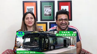Pakistani Reacts to Tata Starbus EV - Full Electric Bus  | Tata Starbus EV Review | Tata EV