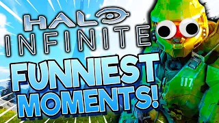 Halo Infinite FUNNIEST MOMENTS! 😂 Funny Dialogue, Fails, Glitches, And More!