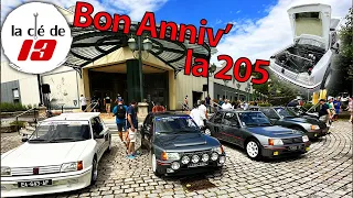 40 ans de la 205