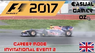 F1 2017 PS4 Career Mode Invitational Event 2 - 2010 Red Bull RB6 Silverstone Short (Season 3)