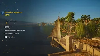 Assassin's Creed Origins - Discovery Tour - The Major Regions of Egypt [PC 1080p HD]