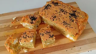 GLUTEN FREE SAVORY CAKE / GLUTENSİZ PEYNİRLİ KEK