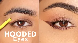 How To: Large Wing Eyeliner on HOODED Eyes