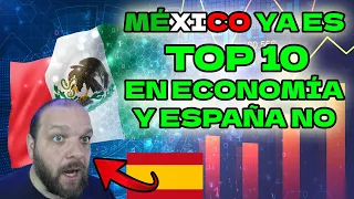 ESPAÑOLES EXPLOTAN POR QUE MEXICO LOS SUPERO A NIVEL MUNDIAL !! EN ECONOMIA, REACCIÓN DESDE ESPAÑA