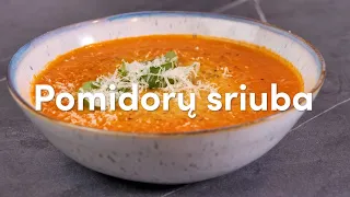Pomidorų sriuba | Receptų receptai