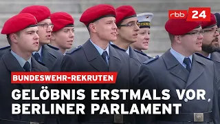 Bundeswehr-Gelöbnis in Berlin: „Soldaten gehören in die Mitte der Gesellschaft“