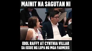 Raffy Tulfo vs. Cynthia Villar