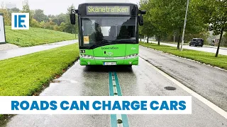 World's First Electric Road: Charging EVs While Driving