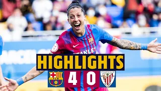 BARÇA 4 – ATHLETIC CLUB 0 | HIGHLIGHTS 🔥⚽