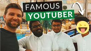 Meeting FAMOUS YOUTUBER in Saudi Arabia and eating CAMEL صادقت يوتيوبر سعودي مشهور