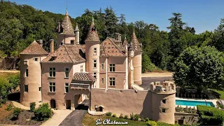 Tour of Chateau de Burnand - after Restoration - with its Owner.