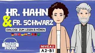 #497 || Deutsch lernen durch Hören - Deutsch lernen mit Dialogen || Dialog Nr.:79 || Niveau: A2 - B1