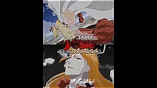 Who Is Strongest | Saitama vs Ichigo Kurosaki #shorts