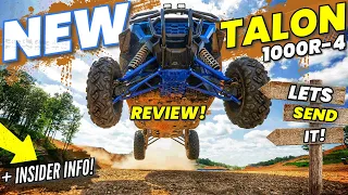 Is it too SLOW? NEW Honda Talon 1000R 4-seater Review at Mid America Outdoors!