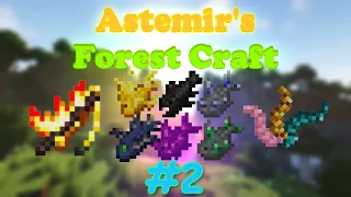 Astemir's Forest Craft 1.16.5 #2 | Обзор Мода | Новая Система Рыбалки