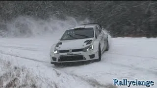 Test/Essais Monte Carlo 2013 Polo WRC Sebastien Ogier Day 2 [HD]