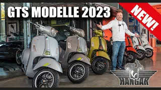 NEW GTS 125 und GTS 300, Modell 2023, Vorstellung der Vespa GTS 300