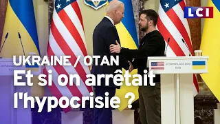 Adhésion de l'Ukraine à l'Otan : le "faux débat"