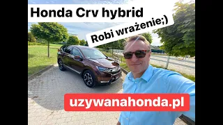 Dzisiaj moimi oczami Honda CRV V hybrid, 5.5l/100km facebook/autoprofesja uzywanahonda.pl