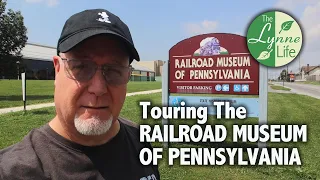 Touring the railroad museum of Pennsylvania