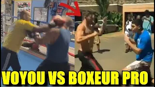 5 IDIOTS  & EMBROUILLE - BOXEUR PRO VS VOYOU DE PRIS *N IL VA REGRETTER CE QU'IL A FAIT