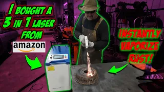 I bought an Amazon LASER Welder/Cleaner Cutter! Was it worth it?
