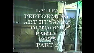 Belly Dancer Latifa - Arab Family Party- Vintage Belly Dance - Early 1980's