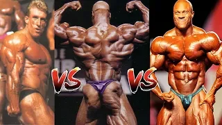 Masters of the Mandatories - Dorian Yates vs Ronnie Coleman vs Phil Heath