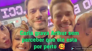 Carla Dias: grava Arthur picoli sem saber que ele tá bem próximo do casal 🥰