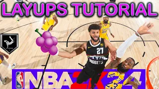 How To Do Layups NBA 2K24 (beginner level)