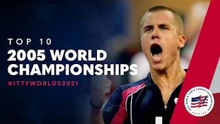 Top 10 shots from the 2005 World Table Tennis Championships