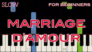 MARRIAGE D'AMOUR [ HD ] - RICHARD CLAYDERMAN | SLOW & EASY PIANO