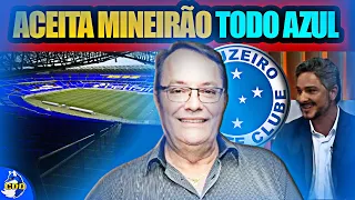 🦊💙 MINEIRÃO PINTADO DE AZUL! DIRETOR fala sobre AMIZADE com PEDRINHO NOVO DONO do CRUZEIRO