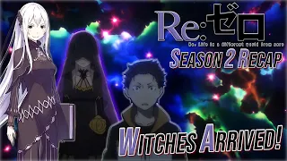 Echidna & Satella finally APPEARS, Subaru's Ultimate Challenge - Re:Zero Recap | Season 2 Part 1