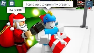 ROBLOX Brookhaven 🏡RP - Funny Moments / Dumb edits (SANTA)