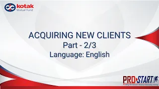 Acquiring New Clients English Part B