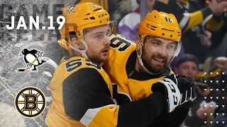 Game Recap: Penguins vs. Bruins (01.19.20) | Jack Johnson’s Big-Time Shorthanded Goal