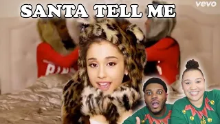 Ariana Grande - Santa Tell Me| Reaction