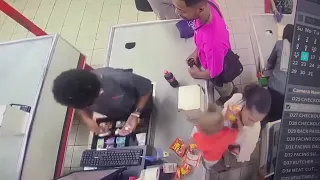 Fiji Robbery | Robbery In Newworld Supermarket | Woman With Child Caught Stealing Phone On Counter