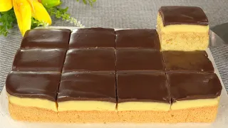 The famous Boston cream pie that is driving the world crazy! Everyone is looking for this recipe!