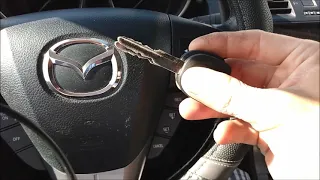 Mazda 3 Spare Key Programming DIY