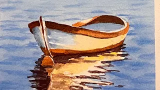 Learn to Paint Water With  Watercolors Like A Pro