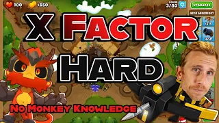 X Factor Hard No Monkey Knowledge - Bloons TD 6